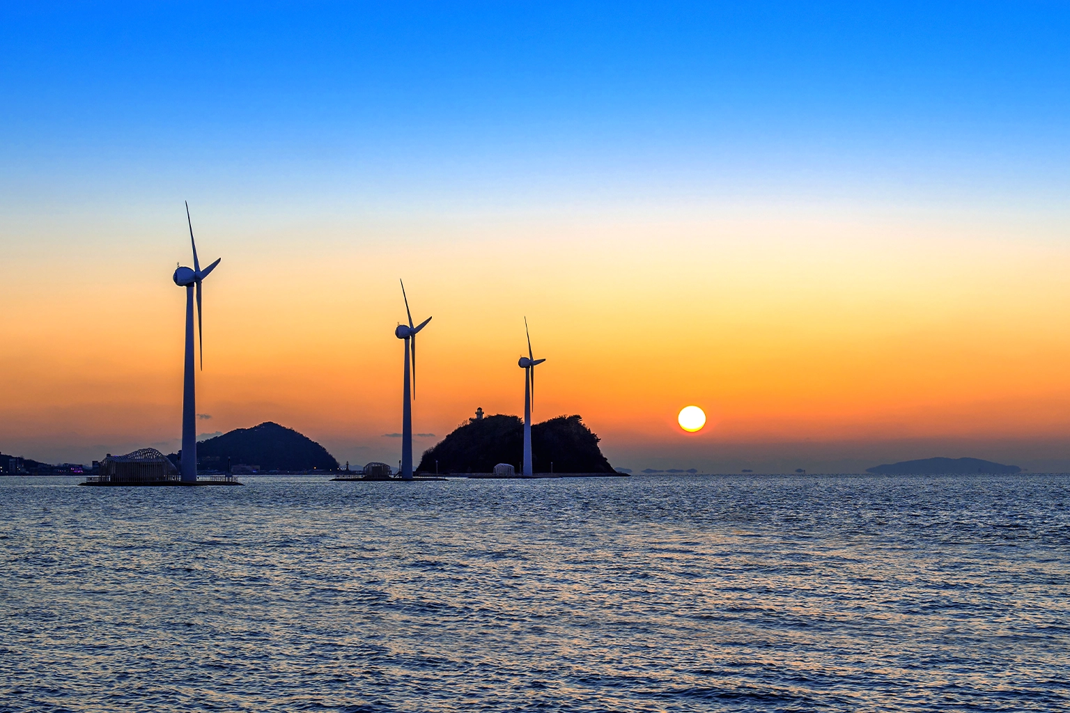 Éolienne en mer (offshore)