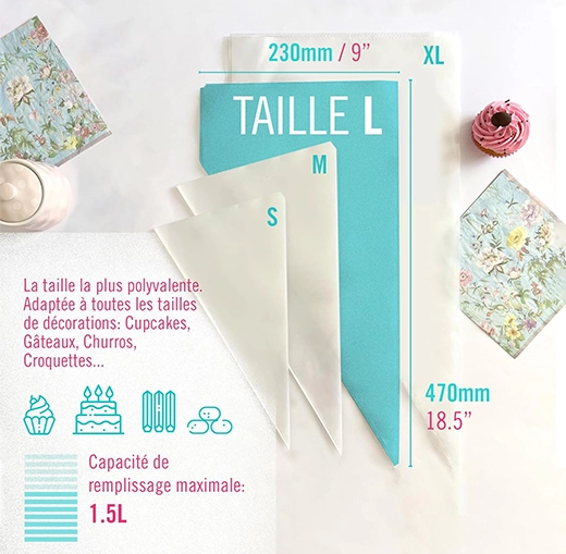 ventilateur colonne TurboForce de Honeywell Poches à douille jetables CukkiCakes 100% recyclables