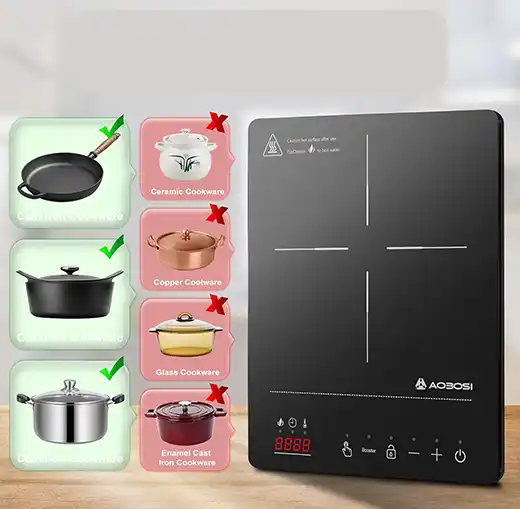 Aobosi Plaque Induction : Test, Avis et Guide sur sa Performance et sa Compacité