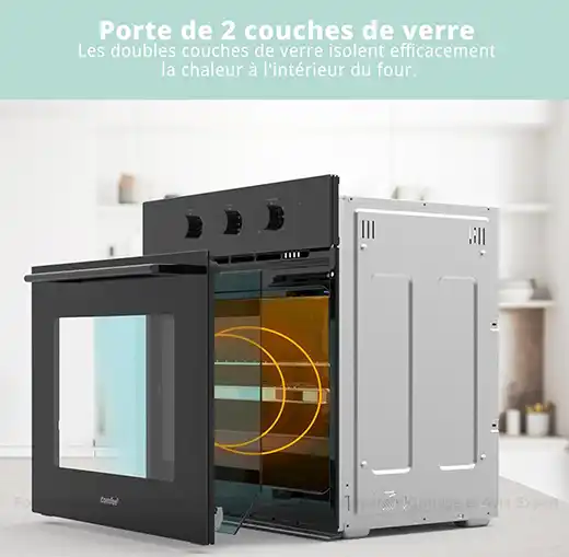 Four encastrable Comfee’ CBO60M80M1-BK – Comparatif Critique et Avis Expert