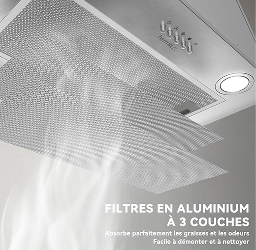 Hermitlux Hotte Aspirante Encastrable
