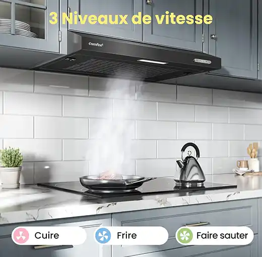 Hotte COMFEE' 60 cm : Comparatif critique et verdict !