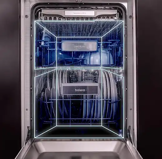 Lave-vaisselle Cecotec Bolero: Test et Avis du lave-vaisselle intégrable économe