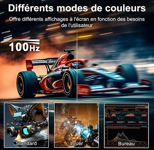 Minifire écran gamer incurvé 24