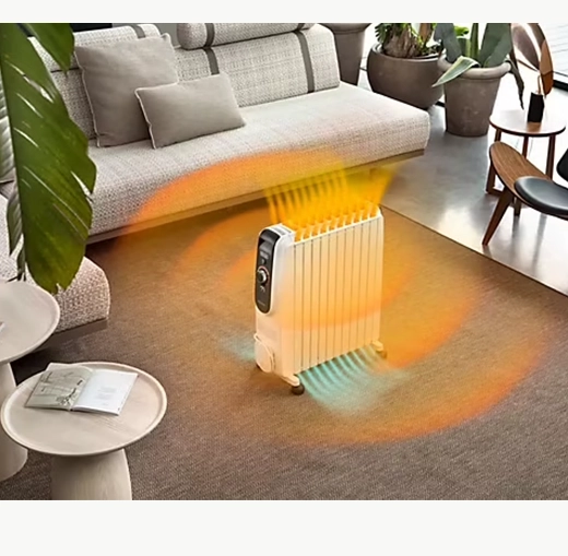 De'Longhi: Le radiateur bain d'huile performant pour 45m³.