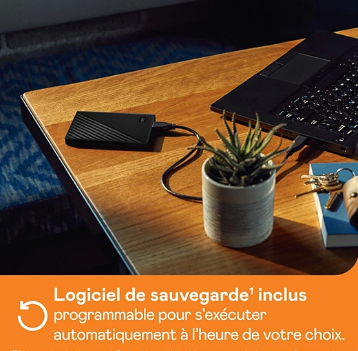 WD My Passport 5To: Sauvegardez et protégez vos données.