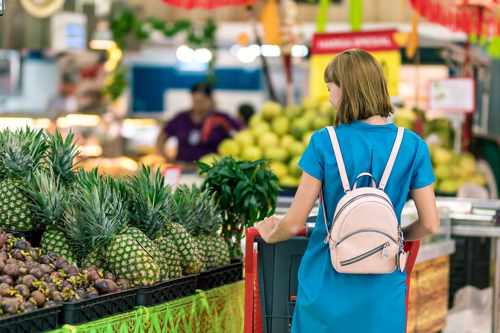 Faire ses courses au marché