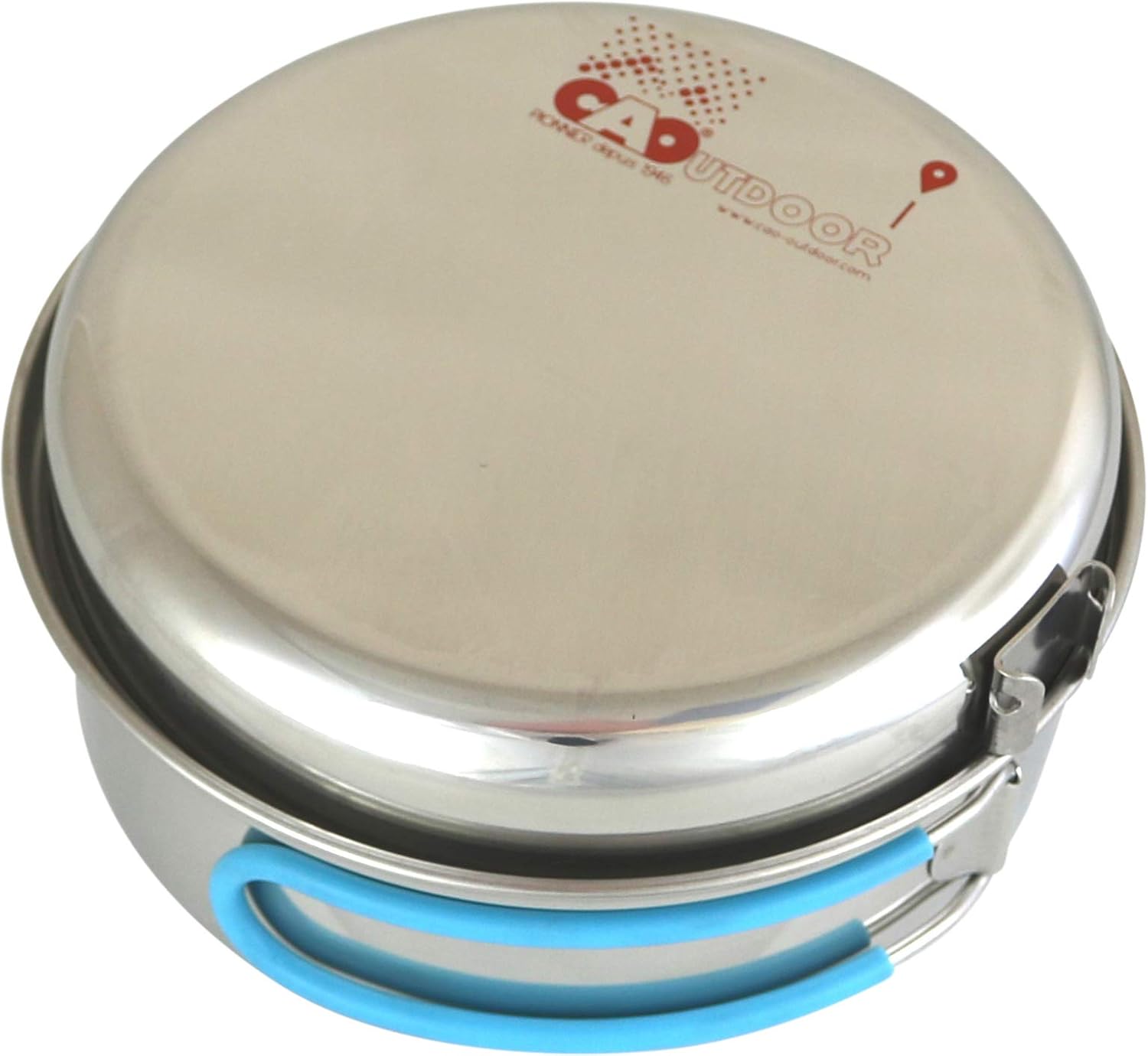 Popote de camping 1 personne en inox