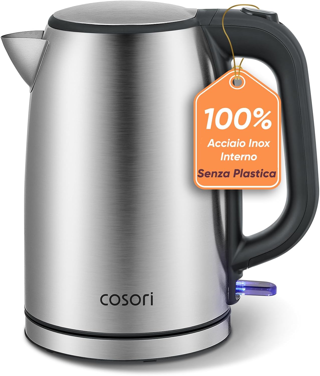 Bouilloire électrique en inox sans plastique COSORI