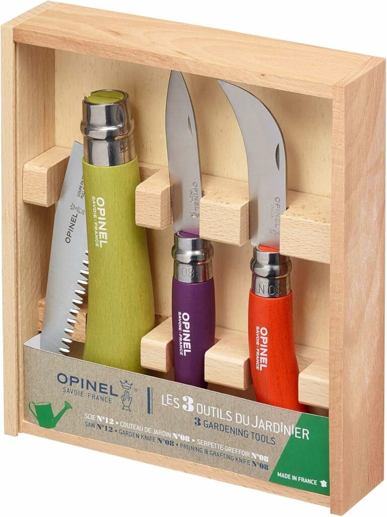 Kit de jardinage Opinel 3 outils et couteau