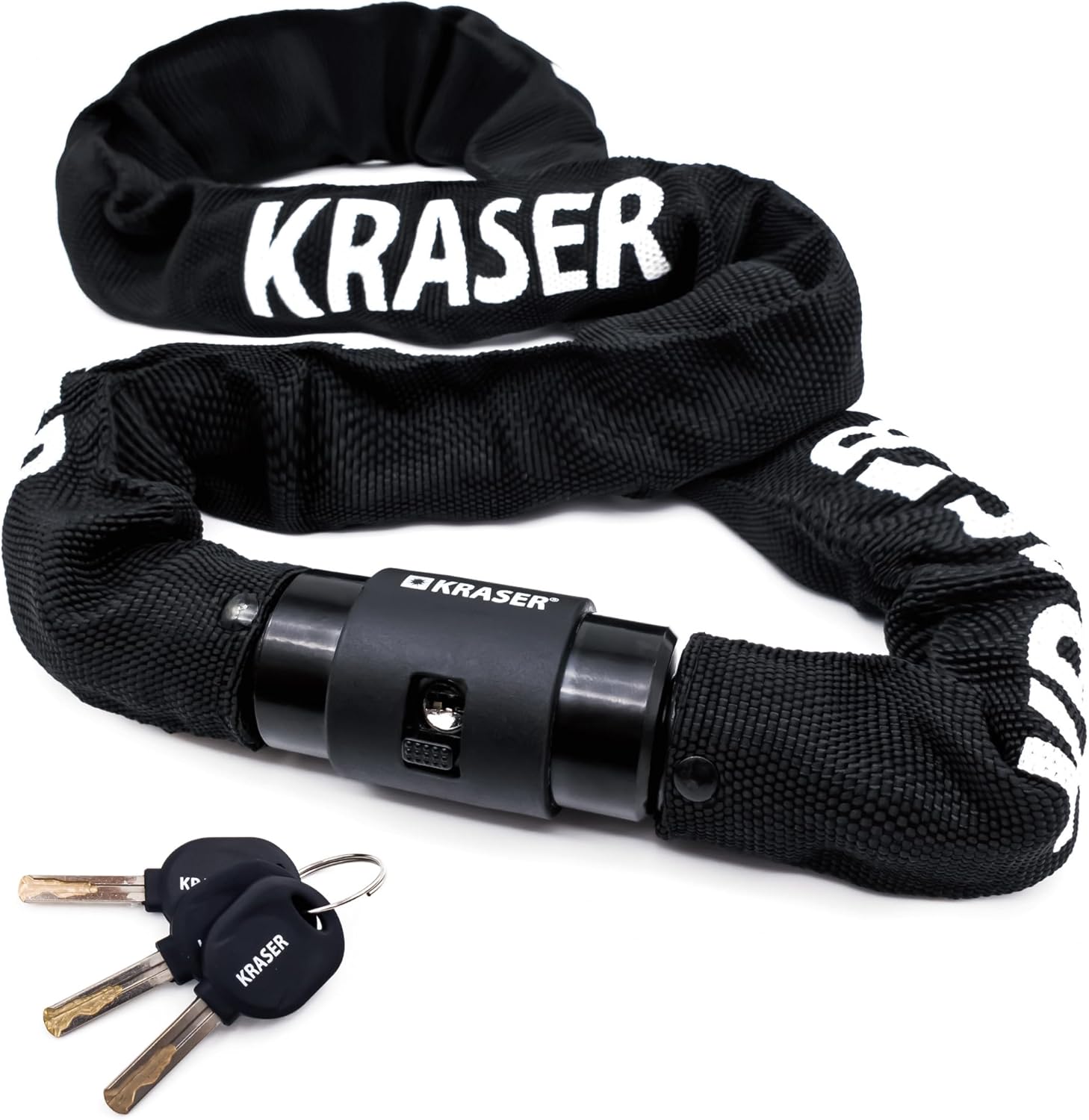 Chaîne antivol en acier 120 cm KRASER