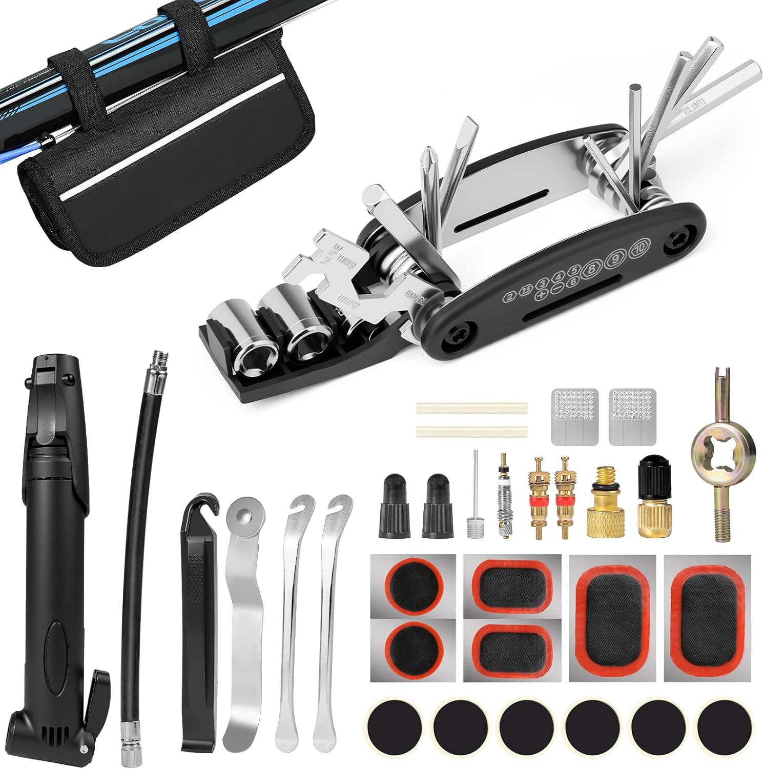 Kit de réparation et anti-crevaison vélo Carehabi